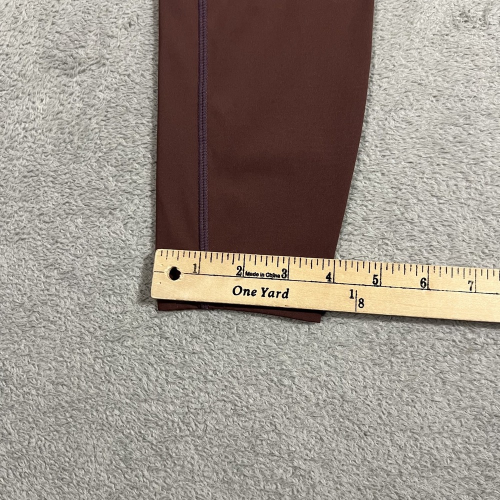 Vuori Stride Leggings Women XS Brown Running Performance Yoga Gym Training VW429 - Picture 3 of 11